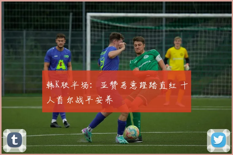 韩K联半场：亚赞恶意蹬踏直红 十人首尔战平安养